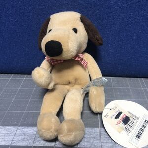 Jerry Elsner‎ Plush Bendamals Dog Animal Brown Tan 8”